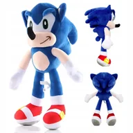 Maskotki i pluszaki - DUŻA MASKOTKA SONIC PLUSZAK ZABAWKA JEŻ Z BAJKI PRZYTULANKA PREZENT 42 CM - miniaturka - grafika 1