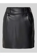 Spódnice - Spódnica mini z kieszeniami z imitacji skóry model BINA - Only - miniaturka - grafika 1