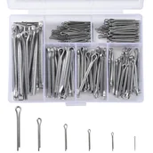 Zawiasy, okucia i inne akcesoria - Zestaw 230 szt. sworzni ustalających ze stali nierdzewnej M1 M2 M2,5 M3 M4 M5 z pudełkiem do przechowywania - miniaturka - grafika 1