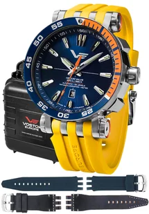 Zegarek Zegarek Vostok Europe NH35A-575A715SY Energia Rocket Automatic Multifunctional - Zegarki męskie - miniaturka - grafika 1