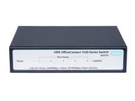 Pozostałe akcesoria sieciowe - HPE OfficeConnect 1420 5G Nie zarządzany L2 Gigabit Ethernet (10/100/1000) 1U Szary JH327A - miniaturka - grafika 1
