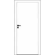Drzwi wewnętrzne - DRE Skrzydło drzwiowe Savio 1 Biel Alpejska bezprzylgowe pełne 80 P - miniaturka - grafika 1