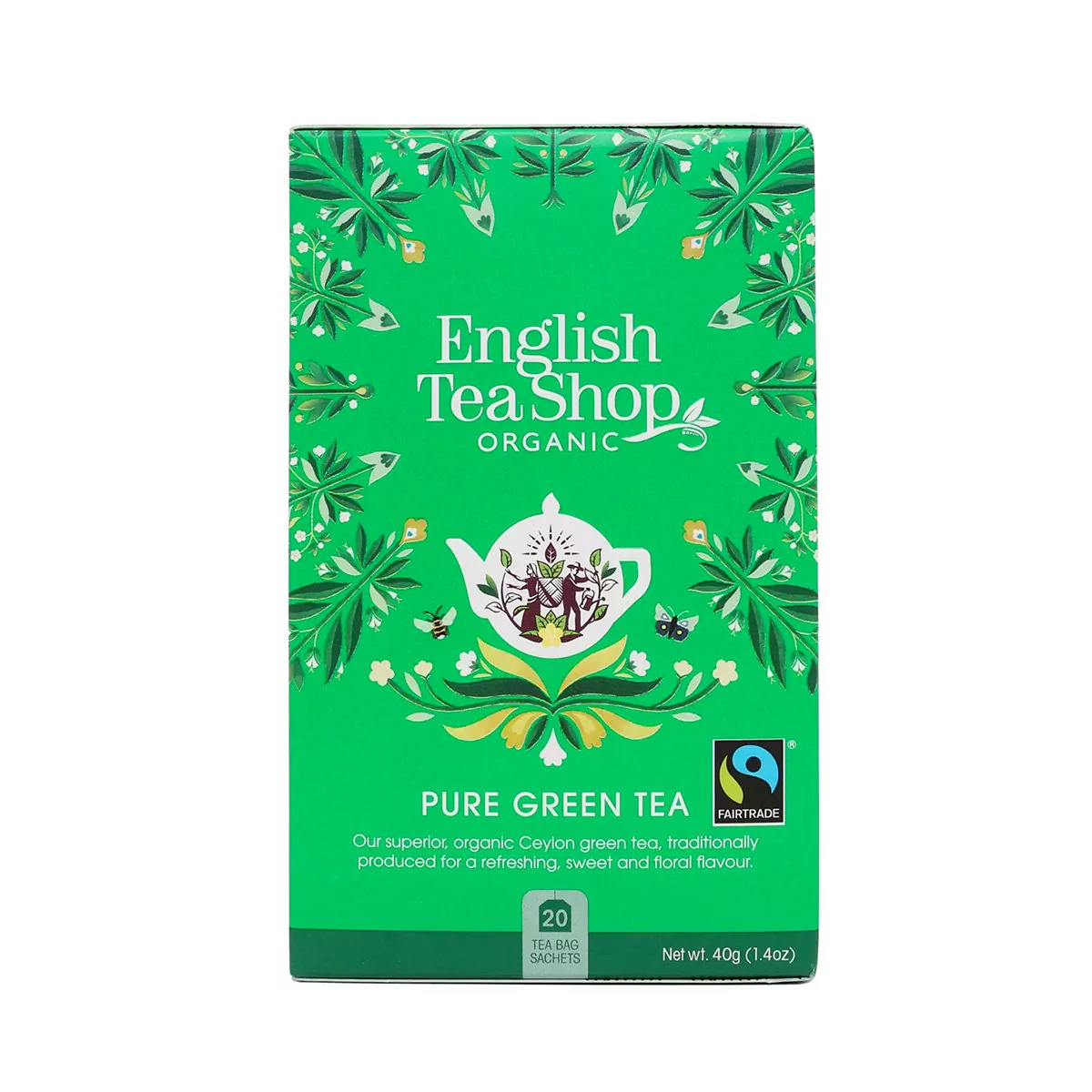 Herbata zielona ETS Green Tea, 20 saszetek