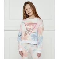 Bluzy dla dziewczynek - Guess Bluza Regular Fit - miniaturka - grafika 1