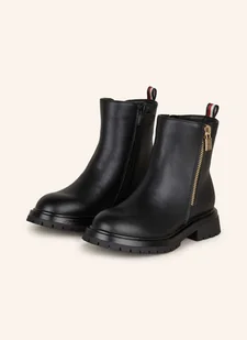 Tommy Hilfiger Botki schwarz - Botki damskie - miniaturka - grafika 1