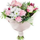 Kwiaty doniczkowe i cięte - Bukiet Pastelowy - miniaturka - grafika 1