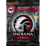 Zdrowa żywność - Mięso suszone Indiana Jerky Wołowina w pieprzu 25g - miniaturka - grafika 1
