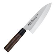 Noże kuchenne - Satake Cutlery Mfg Kenta Walnut Nóż Deba 16 cm - miniaturka - grafika 1