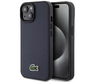 Lacoste LCHMP15SPVCV Hardcase Iconic Petit Pique MagSafe do iPhone 15 Granatowy - Etui i futerały do telefonów - miniaturka - grafika 1