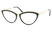 Okulary korekcyjne, oprawki, szkła - Damskie Kocie Okulary oprawki korekcyjne LIW LEWANT 4079P - miniaturka - grafika 1