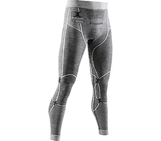 Spodnie męskie - X-Bionic X-Bionic Męskie spodnie Apani 4.0 Merino Men czarny Black/Grey/White M AP-WP05W19M-B408-M - grafika 1