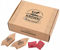 Cukierki - Krówki ciągutki truskawkowe w pudełku 350g - miniaturka - grafika 1