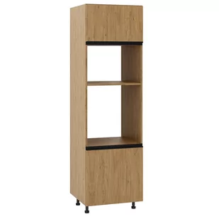 Bari Plus Słupek Pod Zabudowę Piekarnika/Mikrofalówki Prawy Dpp-60-38-197 Hk-Xs Dąb Kamienny - Meble kuchenne - miniaturka - grafika 1