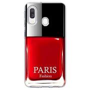 Etui i futerały do telefonów - Etui na Samsung Galaxy A40, czerwony lakier do paznokci - miniaturka - grafika 1