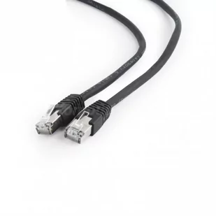 Gembird Patchcord ekranowany FTP kat.6 osłonka zalewana1 m czarny PP6-1M/BK - Patchcordy - miniaturka - grafika 3