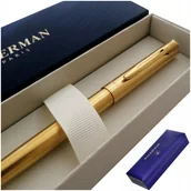Długopisy - LUKSUSOWY DŁUGOPIS WATERMAN 24K ZŁOTO + CERTYFIKAT AUTENTYCZNOŚCI PREZENT - miniaturka - grafika 1