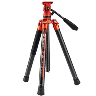 Fotopro Video X-aircross 2 Carbon Orange - Statywy fotograficzne - miniaturka - grafika 1