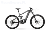 Rowery elektryczne - Haibike Allmtn 5 2023 platinum/black - gloss 27,5 cala, 29 cali - miniaturka - grafika 1