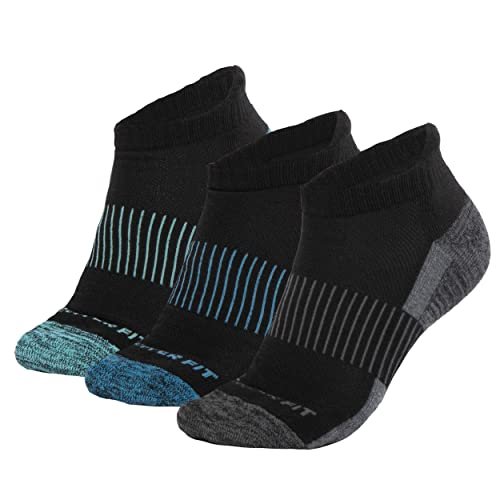 Copper Fit Skarpety sportowe unisex do kostek skarpetki golfowe Czarny M