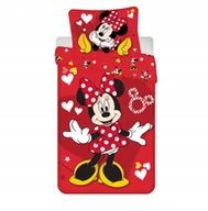 Pościel dla dzieci - Patalynės komplektas Minnie Red Heart, 140x200, 2 dalių - miniaturka - grafika 1