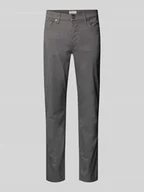 Spodnie męskie - Spodnie materiałowe z dodatkiem wiskozy i 5 kieszeniami model ‘Cadiz’ - miniaturka - grafika 1