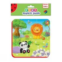 Roter Kafer PUZZLE PIANKOWE MAGNETYCZNE ZOO RK5010-04 - Puzzle - miniaturka - grafika 5