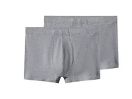 Majtki męskie - esmara Men Bokserki męskie z bawełną, 2 pary (Szary, 8/XXL) - miniaturka - grafika 1