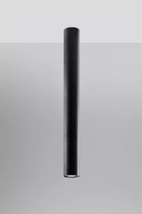 Sollux Lighting Plafon LAGOS 60 czarny - Lampy sufitowe - miniaturka - grafika 1