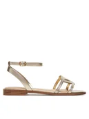 Sandały damskie - Aldo Sandały Greengrovewomen'S 13966683 Złoty - miniaturka - grafika 1