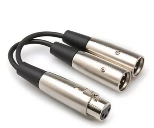Hosa Kabel typu Y 2 x XLRf XLRm - Kable - miniaturka - grafika 1