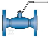Zawory i kraniki - Zawór kulowy DN15 PN40 kołnierzowy - miniaturka - grafika 1