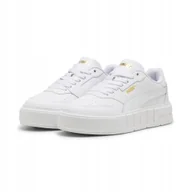 Buty trekkingowe dziecięce - Buty do chodzenia damskie Puma Cali Court Lth Jr - miniaturka - grafika 1