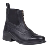 Buty do jazdy konnej - Sztyblety QHP Jodhpur Jakarta czarne, rozmiar: 38 - miniaturka - grafika 1