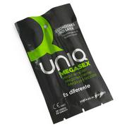 Prezerwatywy - Uniq Megasex Extra Thin Condoms No Latex 3 pack - miniaturka - grafika 1