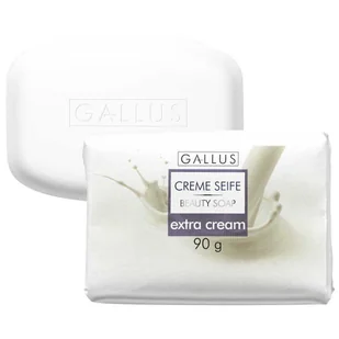 Mydło Gallus Extra Cream kostka 90 g - Mydła - miniaturka - grafika 1