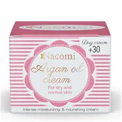 Kremy do twarzy - Nacomi Krem arganowy na dzień 35+ z witaminą E 50ml - miniaturka - grafika 1