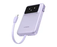 Powerbanki - UGREEN Powerbank magnetyczny 10000mAh Uno PB511 USB+USB-C kabel 30W - miniaturka - grafika 1