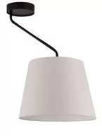 Lampy sufitowe - Sigma plafon Lizbona 1 E27 czarny/biały 32120 32120 - miniaturka - grafika 1