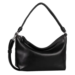 Gabor bags Lela damska torba na ramię, czarna, czarny, m - Torebki damskie - miniaturka - grafika 1