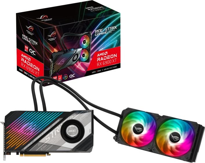Asus ROG Strix Radeon RX 6900 XT Gaming OC 16GB GDDR6 ROG-STRIX-LC-RX6900XT-O16G-GAMING