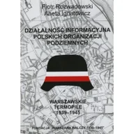 Pozostałe języki obce - FUNDACJA WARSZAWA WALCZY 1939-1945 DZIAŁALNOŚĆ INFORMACYJNA POLSKICH ORGANIZACJI - miniaturka - grafika 1