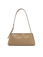 Torebki damskie - Calvin Klein Torebka Embossed Logo Shoulder Bag K60K612550 Beżowy - miniaturka - grafika 1