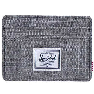 Herschel Charlie portfel na karty, jeden rozmiar, Raven Crosshatch, Przecięcie w kruku, One Size, Casual - Portfele - miniaturka - grafika 1