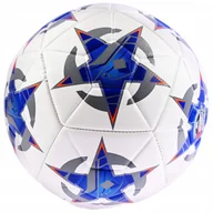 Piłka nożna - Biała Piłka Nożna Dla Dzieci Do Nogi Szkolna Treningowa Szyta Maszynowo - miniaturka - grafika 1