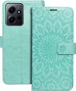OEM Kabura MEZZO Book do XIAOMI Redmi NOTE 12 4G mandala zielony - Etui i futerały do telefonów - miniaturka - grafika 1