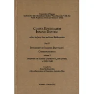 Obcojęzyczna literatura faktu i reportaż - Inventory of Ioannes Dantiscus' Correspondence, part 4, vol. 2 - miniaturka - grafika 1