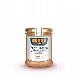 RIO MARE Naturalne Filety z tuńczyka 180 g - Konserwy i dania rybne - miniaturka - grafika 1
