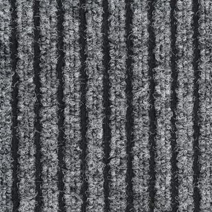 vidaXL Wycieraczka, prążkowana, szara, 40x60 cm - Wycieraczki - miniaturka - grafika 1