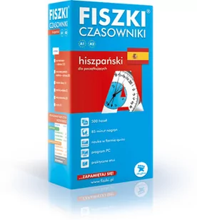 Cztery Głowy Fiszki Język hiszpański Czasowniki dla  początkujących - KINGA PERCZYŃSKA - Książki do nauki języka hiszpańskiego - miniaturka - grafika 1