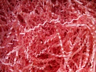 Folia, papier śniadaniowy, serwetki - Wypełniacz Naturalny Dekoracyjny 1 Kg Różowy - miniaturka - grafika 1
